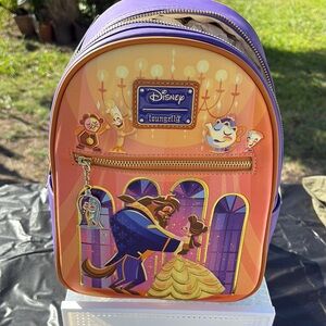 Disney Loungefly Beauty and the Beast Backpack